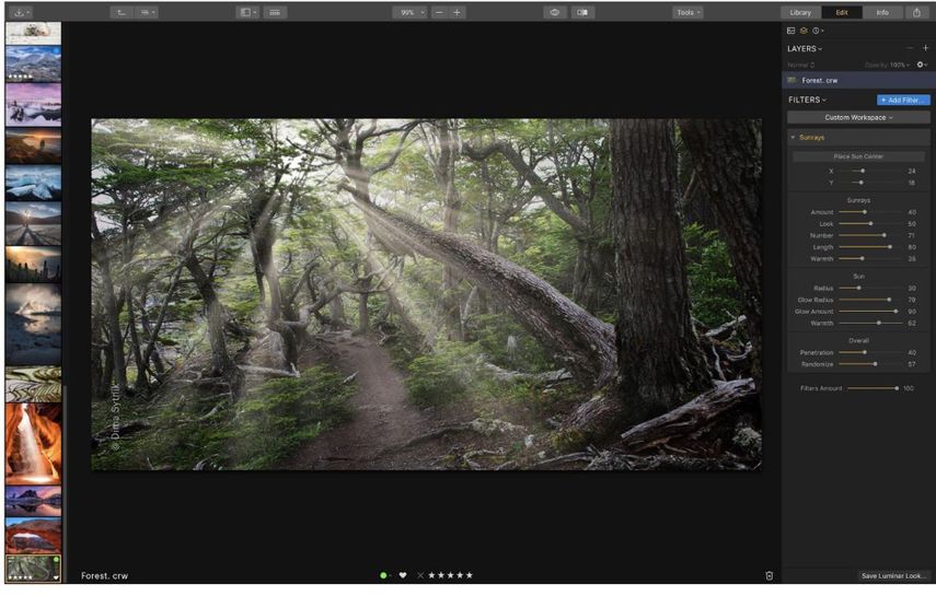 luminar photo editing software
